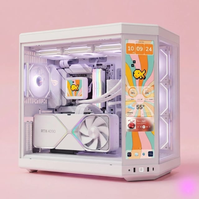 HYTEFIRE Orion (Ryzen 7 7800X3D, RTX 5080 16GB GPU, 32GB DDR5 RAM) - Gaming PC Component | High Performance Hardware