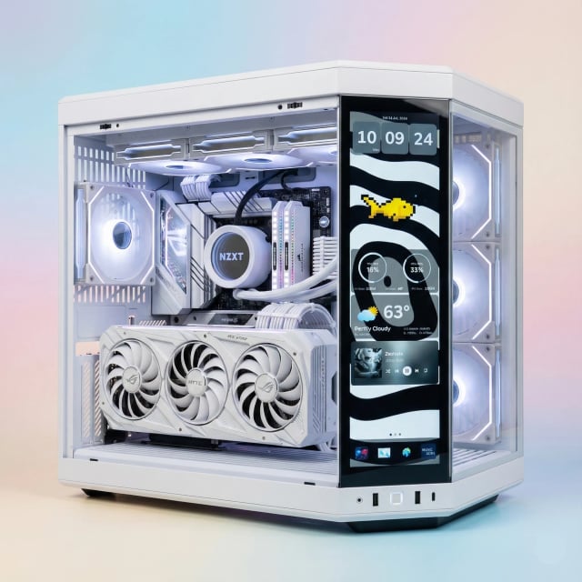 HYTEFIRE Acion (Intel Core Ultra 9 285K, RTX 5090 32GB GPU, 64GB DDR5 RAM) - Gaming PC Component | High Performance Hardware