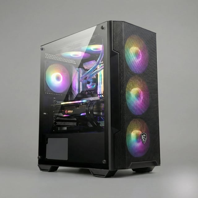 FORGE Vantrix (Intel Core i5-14400F, RTX 5060 Ti 16GB GPU, 32GB DDR5 RAM) - Gaming PC Component | High Performance Hardware