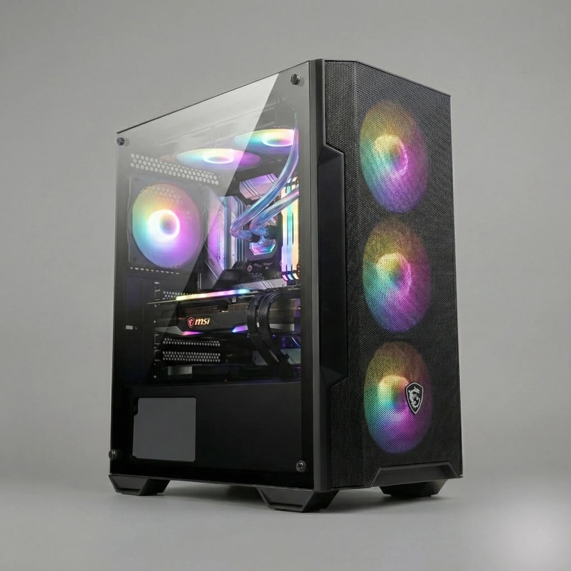 FORGE Vantrix (Intel Core i5-14400F, RTX 5060 Ti 16GB GPU, 32GB DDR5 RAM)