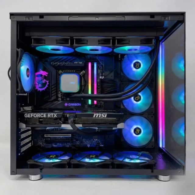 XIGMA Carbon (Intel Core Ultra 9 285K, RTX 5080 16GB GPU, 64GB DDR5 RAM) - Gaming PC Component | High Performance Hardware
