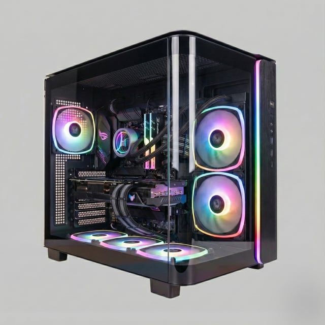 MONARCH Sovereign (Ryzen 7 7800X3D, RTX 5090 32GB GPU, 32GB DDR5 RAM) - Gaming PC Component | High Performance Hardware