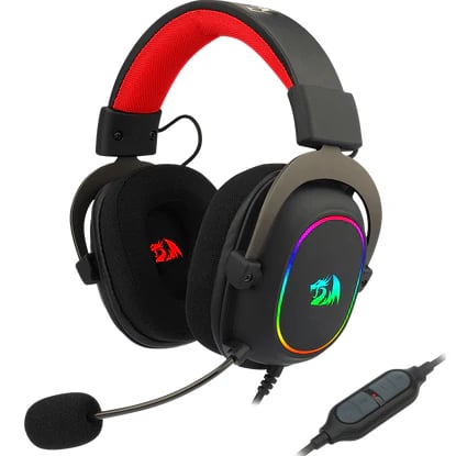 Redragon H510 ZEUS-X RGB Wired Gaming Headset - Gaming PC Component | High Performance Hardware