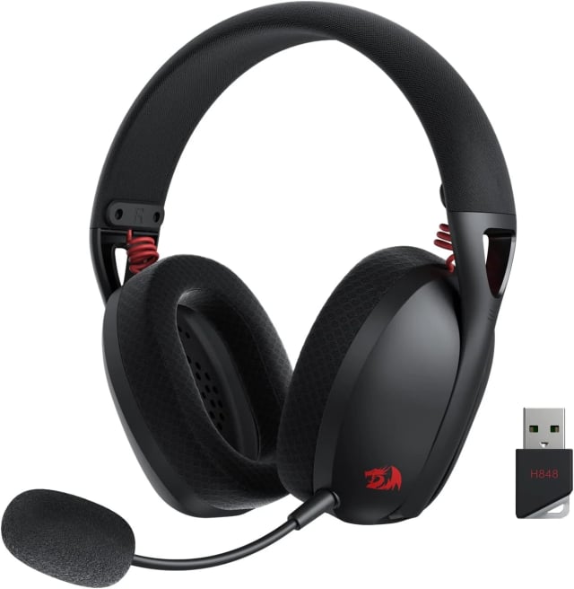 Redragon H848 Bluetooth Wireless Gaming Headphone - Gaming PC Component | High Performance Hardware