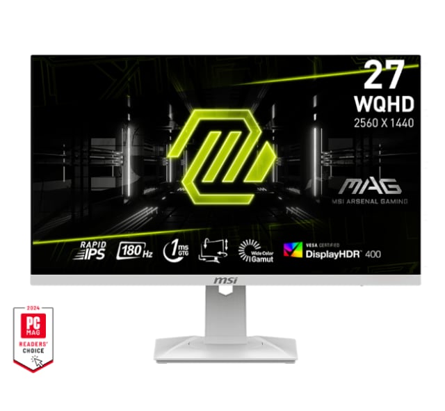 MSI MAG 274QRFW white - Gaming PC Component | High Performance Hardware