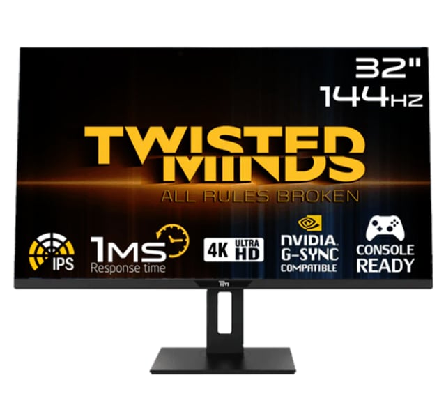 Twisted Minds TM32DUI - Gaming Monitor | QHD (2560 x 1440) 144Hz 27 inches