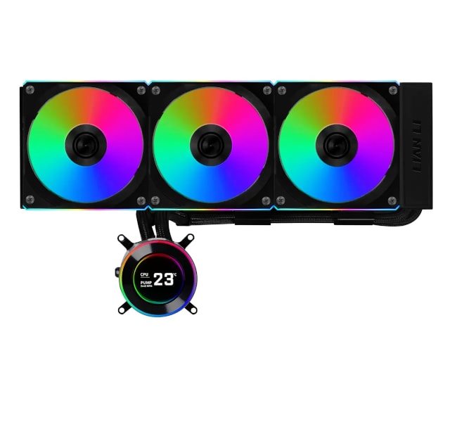 Lian li UNI FAN Hydro-Shift AIO LCD 360 Black