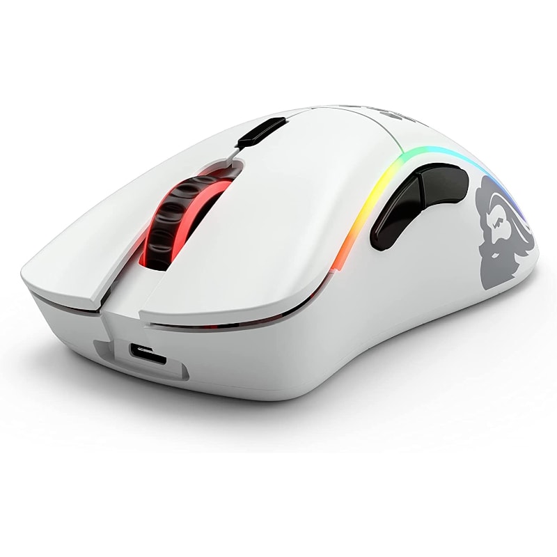 Glorious Model D Minus Wireless Gaming Mouse - Matte White