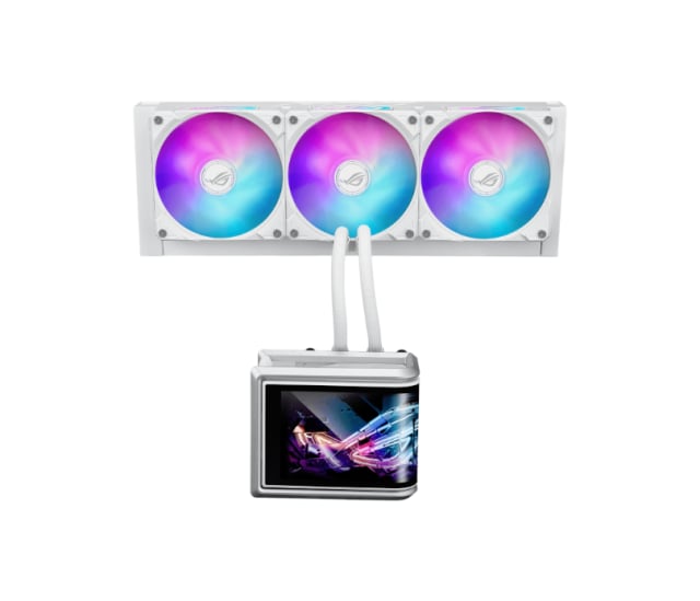 ROG Ryuo IV SLC 360 ARGB Liquid White Edition - Gaming PC Component | High Performance Hardware