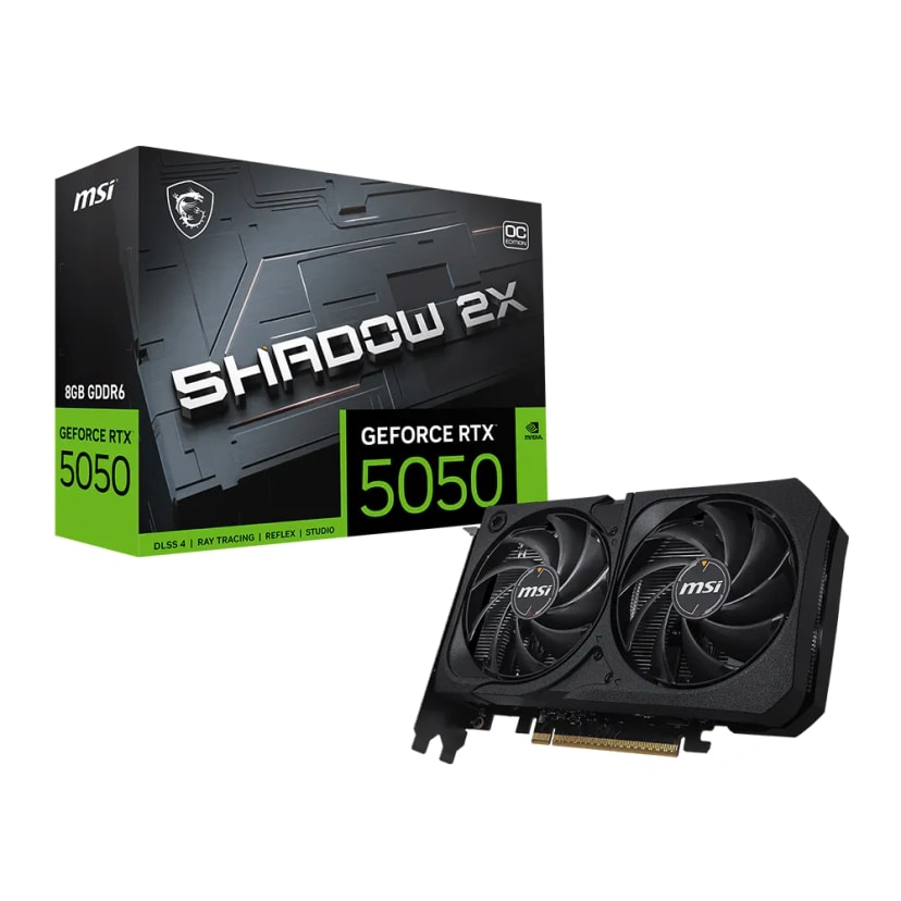 MSI GeForce RTX™ 5050 8G SHADOW 2X OC