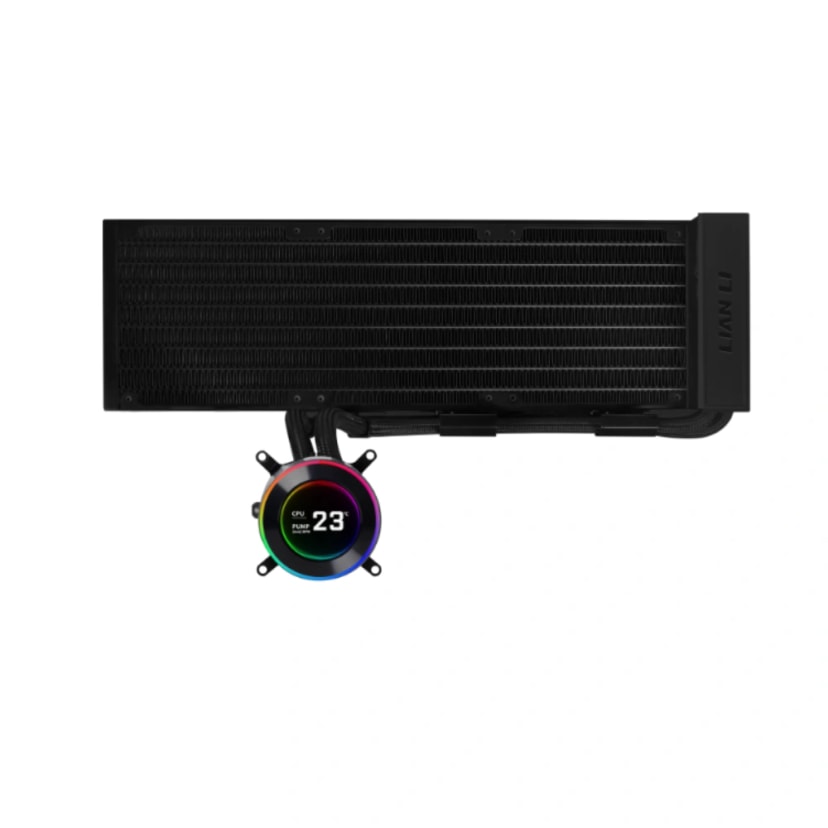 Lian Li HYDROSHIFT II LCD-C 360 Fanless Liquid Cooler Black