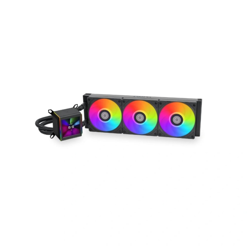 Lian Li Galahad II Lcd Argb 360mm Cpu Liquid Cooler Black