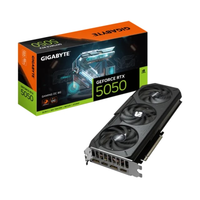GIGABYTE GeForce RTX™ 5050 GAMING OC 8G - Gaming PC Component | High Performance Hardware
