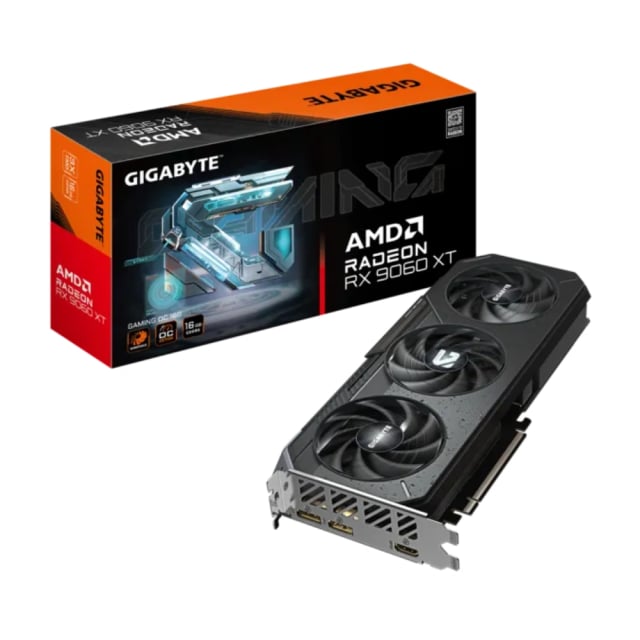 GIGABYTE Radeon™ RX 9060 XT GAMING OC 16G - Gaming PC Component | High Performance Hardware