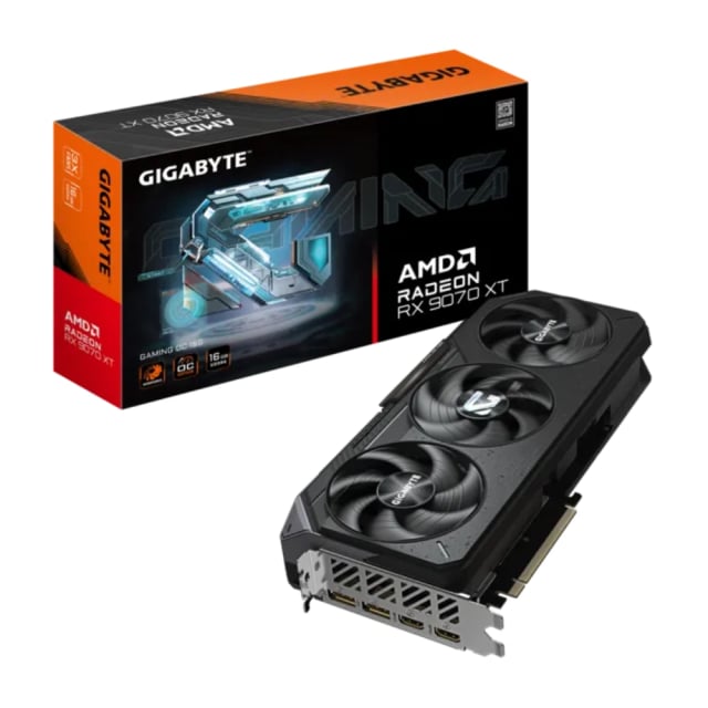 GIGABYTE Radeon™ RX 9070 XT GAMING OC 16G - Gaming PC Component | High Performance Hardware