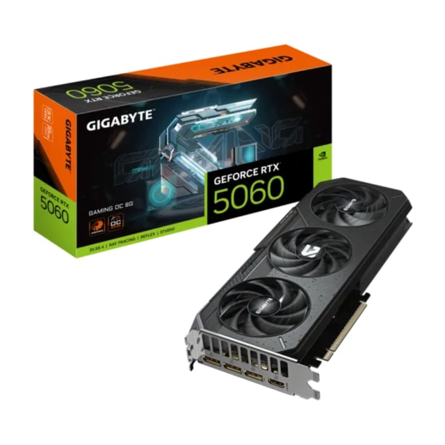 GIGABYTE GeForce RTX™ 5060 GAMING OC 8G - Gaming PC Component | High Performance Hardware