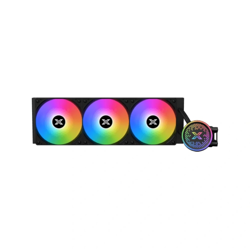 FENIX II 360 Arctic (WH AIO,Infinity Mirror PumpHead&360mm PWM Fan,Intel&AMD Mounting Kit,Mini ARGB Controller,LGA 20XX)