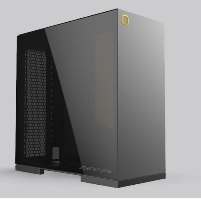 GEOMETRIC FUTURE M8 LOHAN MID TOWER CASE BLACK GEO-M8-LOB - Gaming PC Component | High Performance Hardware