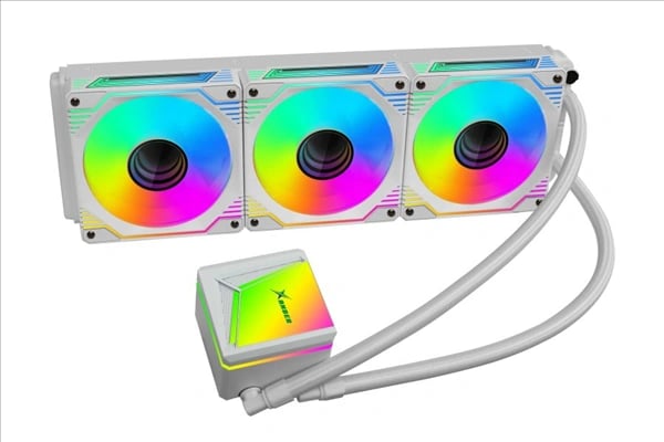 Xander Waterwheel 360 White - Gaming PC Component | High Performance Hardware