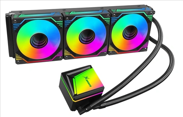 Xander WaterWheel 360 ARGB LCD (Black)