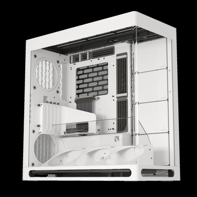 HANV HS 420 VGPU Dual Chamber AirFlow ATX White - Gaming PC Component | High Performance TOP DEAL
