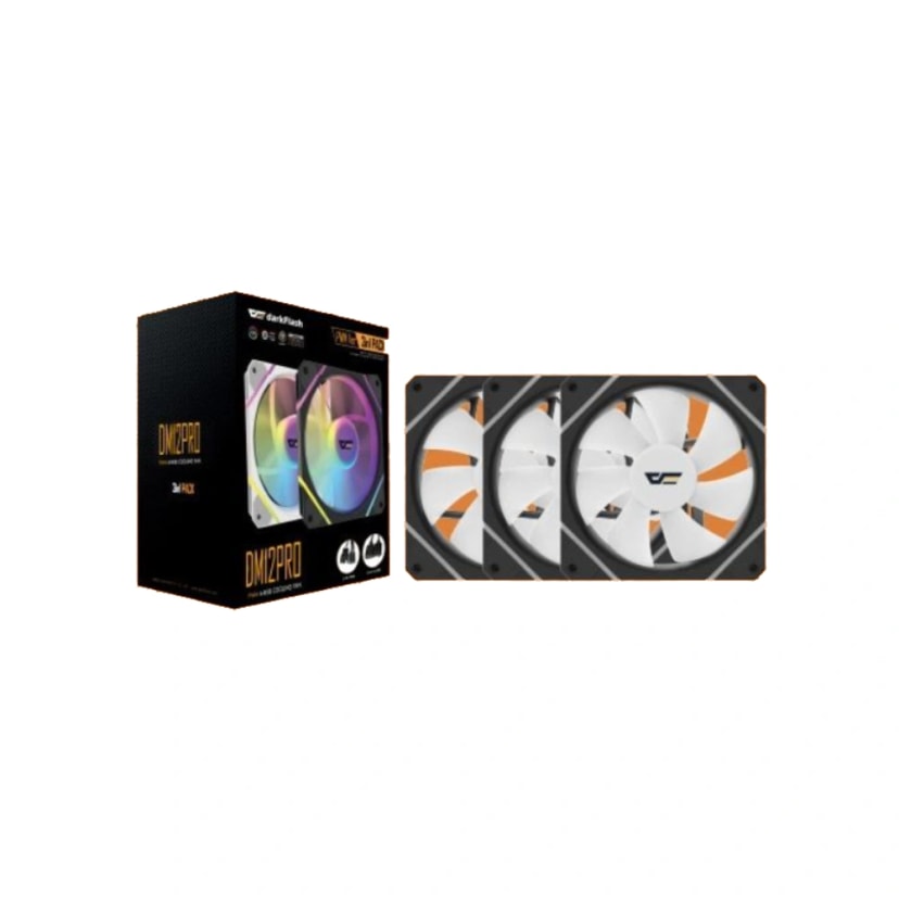 DARKFLASH DM12 PRO 3 IN 1 BLACK COOLING FAN