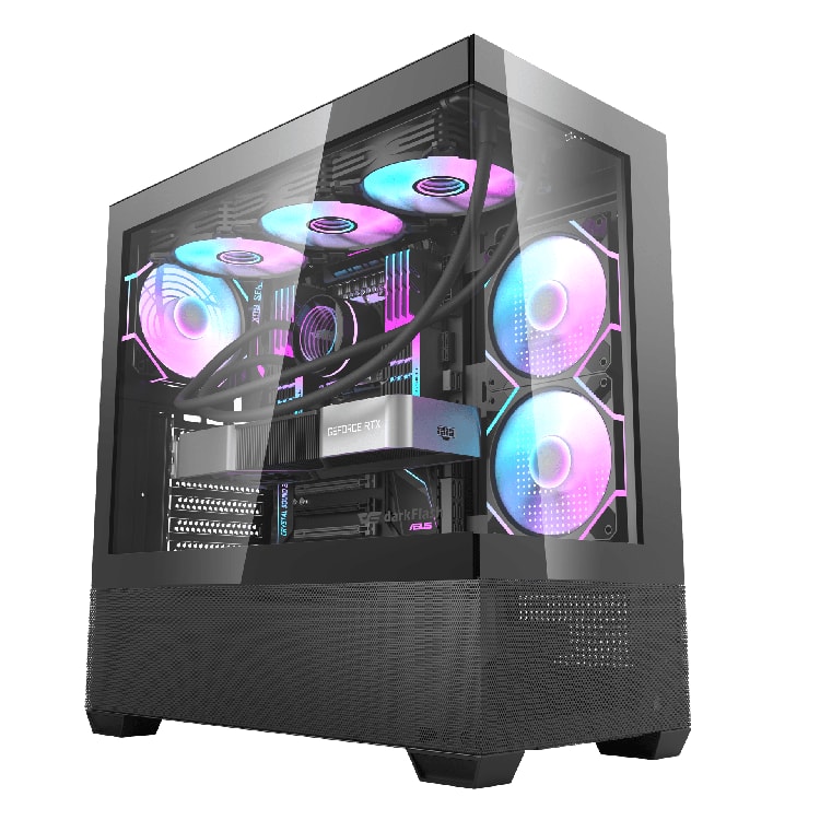DARKFLASH DS900 Air ATX PC Case Black