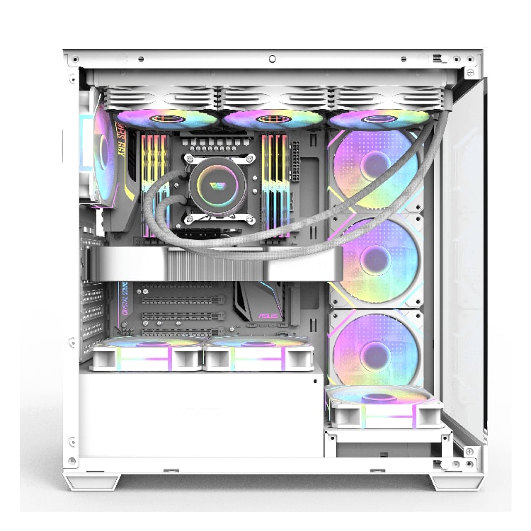DARKFLASH DS900 ATX PC Case White