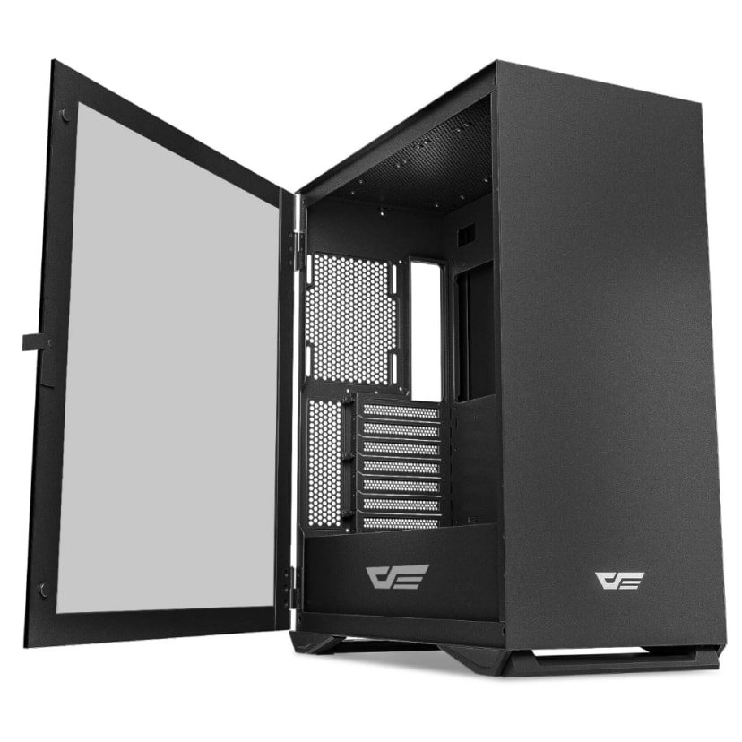 DarkFlash DLX22 NEO Gaming PC Case, EATX ATX Micro-ATX Mini ITX,Black
