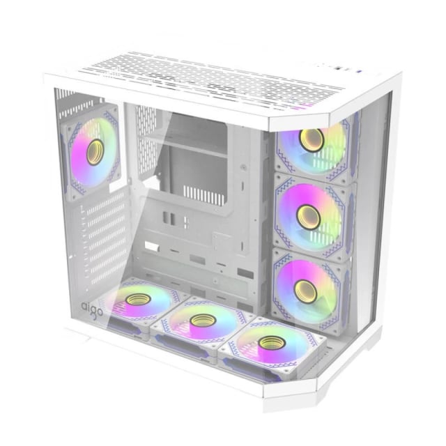 DARKFLASH FT418 PRO ATX PC Case White - Gaming PC Component | High Performance Hardware