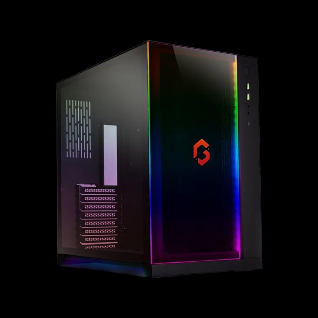 GAMEON LIAN LI Edition Dynamic Mid Tower Gaming Case - Black - Gaming PC Component | High Performance Hardware