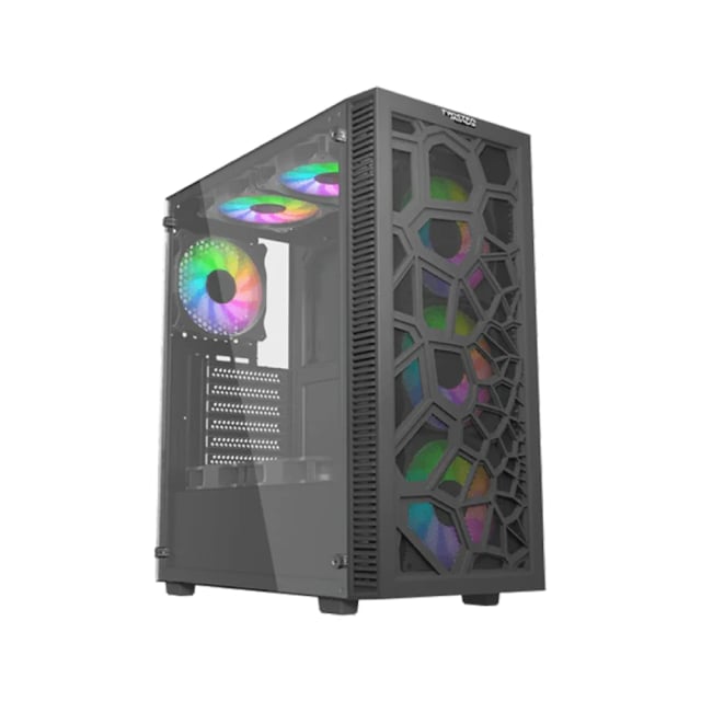Twisted Minds 03 Spider Mid Tower Gaming Case - Gaming PC Component | High Performance Hardware