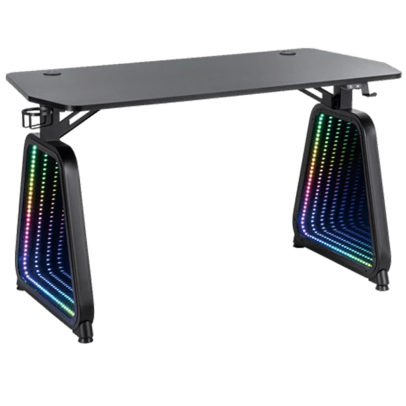 Twisted Minds Infinity Gaming Desk Mirror Legs