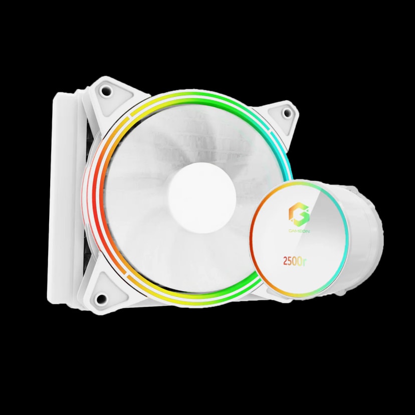 GAMEON - TUPOLEV 120mm Liquid CPU Cooler - White