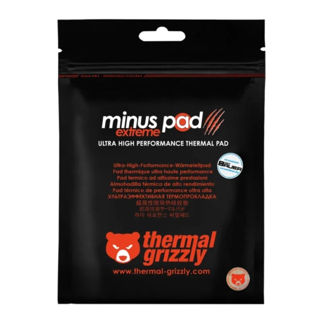 Thermal Grizzly Minus Pad Advance - 100x100x1,5 mm 2 pcs - Gaming PC Component | High Performance Hardware