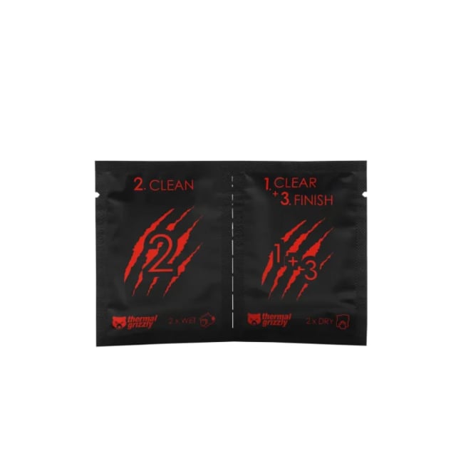 Thermal Grizzly Cleaning Wipes - Gaming PC Component | High Performance Hardware