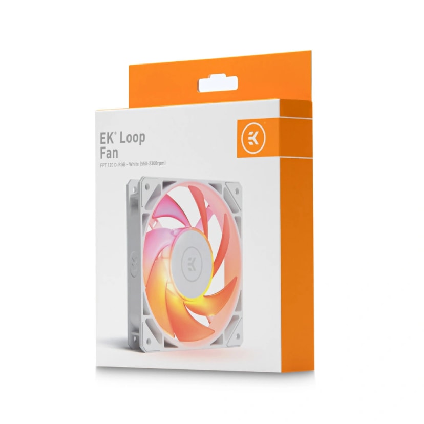 EK-Loop Fan FPT 120 D-RGB - White