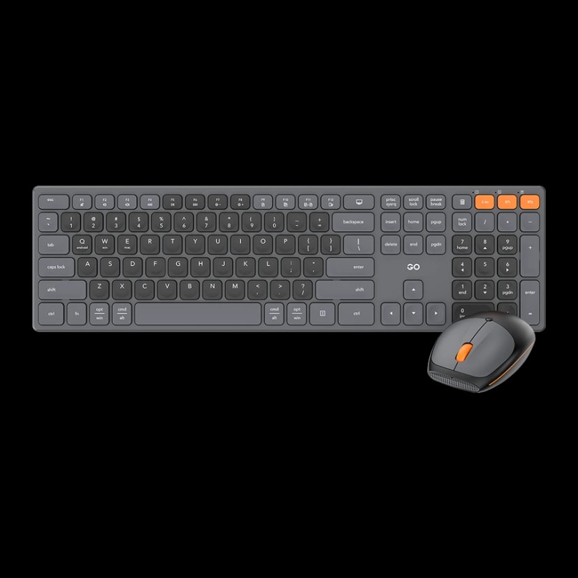 FANTECH WK895 GO POP Office Wireless Keyboard And Mouse Combo - Grey