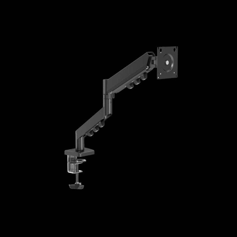GAMEON GO-5500 Gas Mechanical Spring Single Monitor Arm For Gaming And Office Use - Black