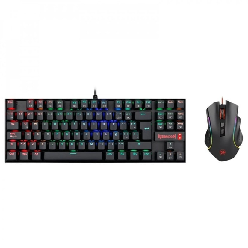 Redragon K552-RGB-BA Mechanical Gaming Keyboard and Mouse Combo 2IN1