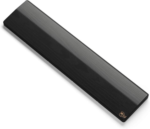 Glorious Ergonomic Wrist Rest 100% Wood Black - Gaming PC Component | High Performance Hardware