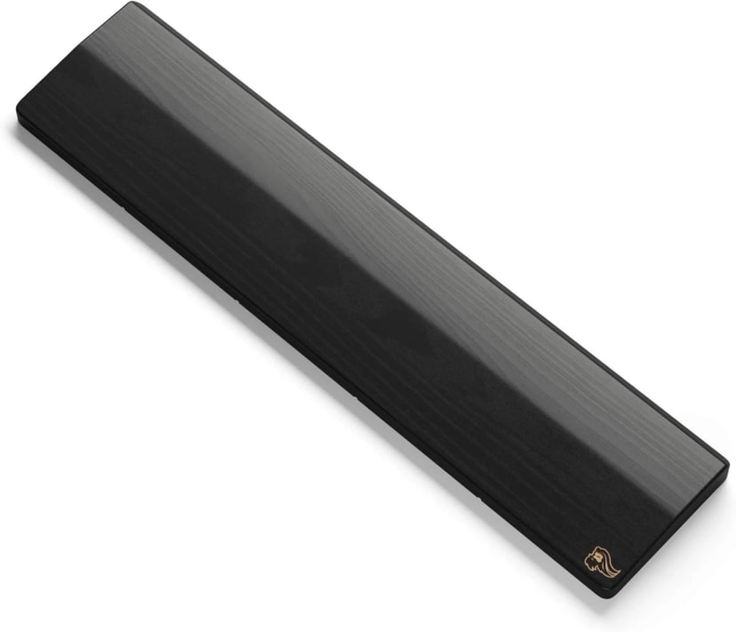 Glorious Ergonomic Wrist Rest 100% Wood Black