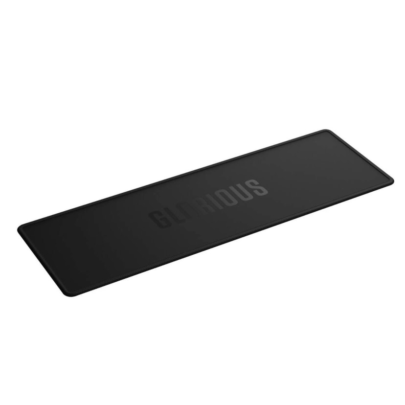 Glorious Keyboard Mat Stitched 100% Black