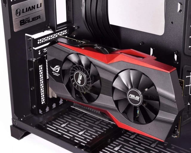 Lian Li O11D-1X Vertical GPU Bracket KIT PCI-E 3.0 for O11 Dynamic Only - Gaming PC Component | High Performance Hardware