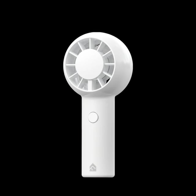 Fantech Portable Cooler PAC1 Mini Fan Handheld Fan Rechargeable & Adjustable Speed 1000RPM - WHITE - Gaming PC Component | High Performance Hardware