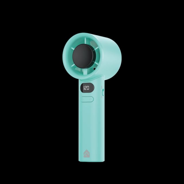 Fantech Portable Cooler PAC2 Mini Fan Handheld Fan Rechargeable and Adjustable Speed 11500 RPM - Mint - Gaming PC Component | High Performance Hardware