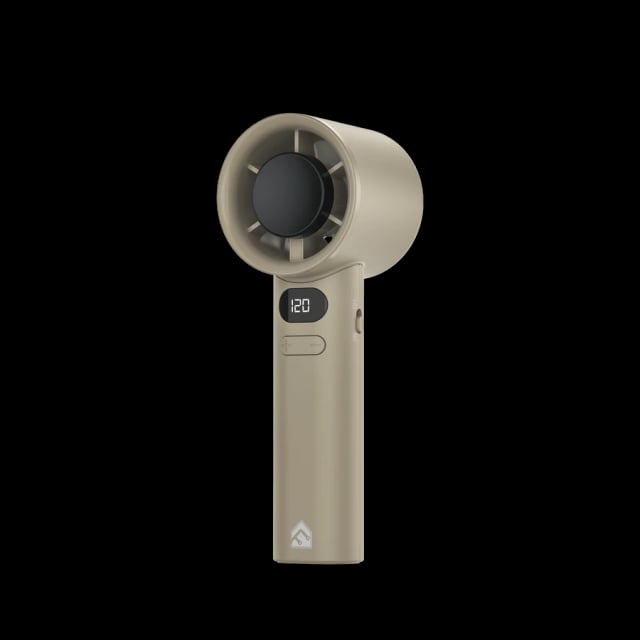 Fantech Portable Cooler PAC2 Mini Fan Handheld Fan Rechargeable and Adjustable Speed 11500 RPM - Brown - Gaming PC Component | High Performance Hardware