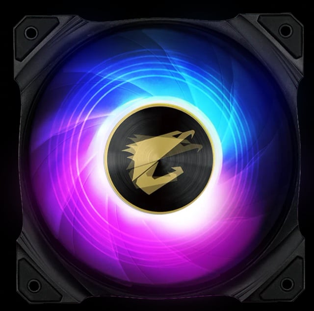 GIGABYTE AORUS 120 ARGB FAN - Gaming PC Component | High Performance Hardware