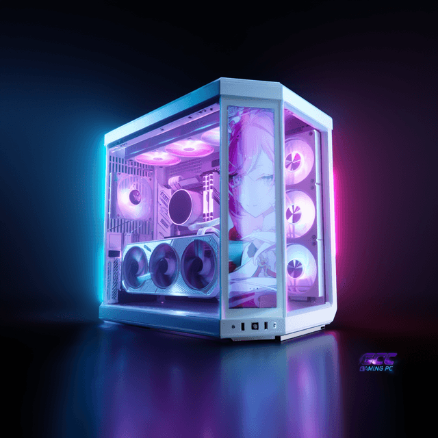 HYTEFIRE Infinion (Ryzen 7 9800X3D, RTX 5080 16GB GPU, 64GB DDR5 RAM) - Gaming PC | Custom Gaming Computer