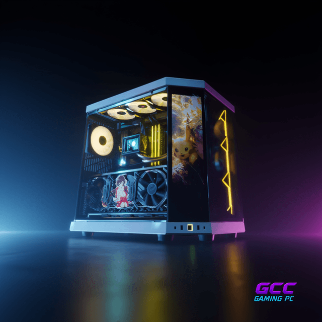 HYTEFIRE Singularity (Ryzen 9 9950X3D, RTX 5090 32GB GPU, 96GB DDR5 RAM) - Gaming PC | Custom Gaming Computer